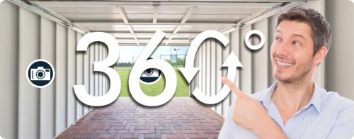 360° Virtuelle Innenansicht DUROBOX Stahlgaragen