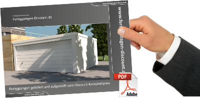 Gratis PDF-Prospekt von Fertiggaragen-Discount.de